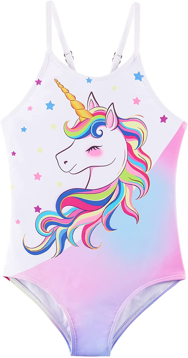 Girls unicorn bathing on sale suit