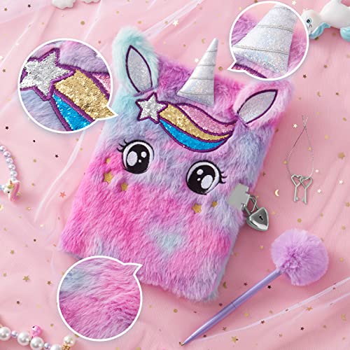 Unicorn Notebook with Feather Pen - Grandrabbit's Toys in Boulder, Colorado