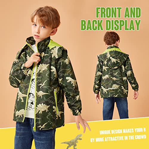 Boys sales camo raincoat