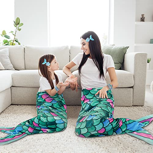 Baby mermaid tail discount blanket