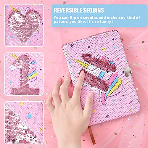  WERNNSAI Sequins Unicorn Lunch Box - Holographic